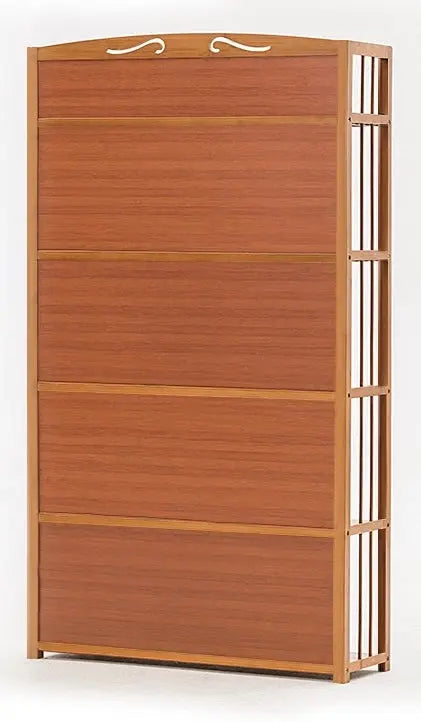 Bamboo Bookcase Bookshelf With Back Support Strong Solid Shelf Organiser Storage Home Office BBC06 everythingbamboo