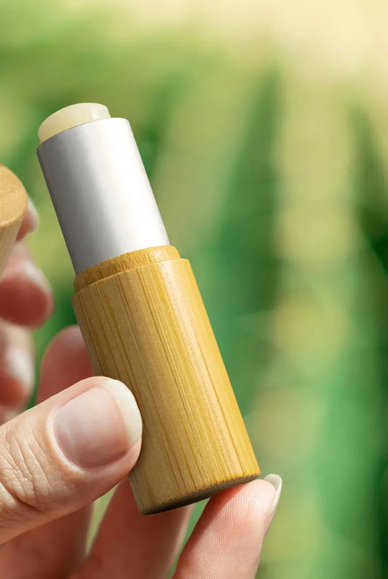Bamboo Lip Balm Tubes Natural Healthy Beautiful BFB01 everythingbamboo