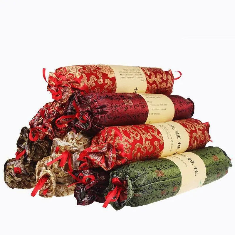 1 x Neck Roll Natural Bamboo Charcoal Candy Shaped Neck Pillow Cervical Healthy everythingbamboo
