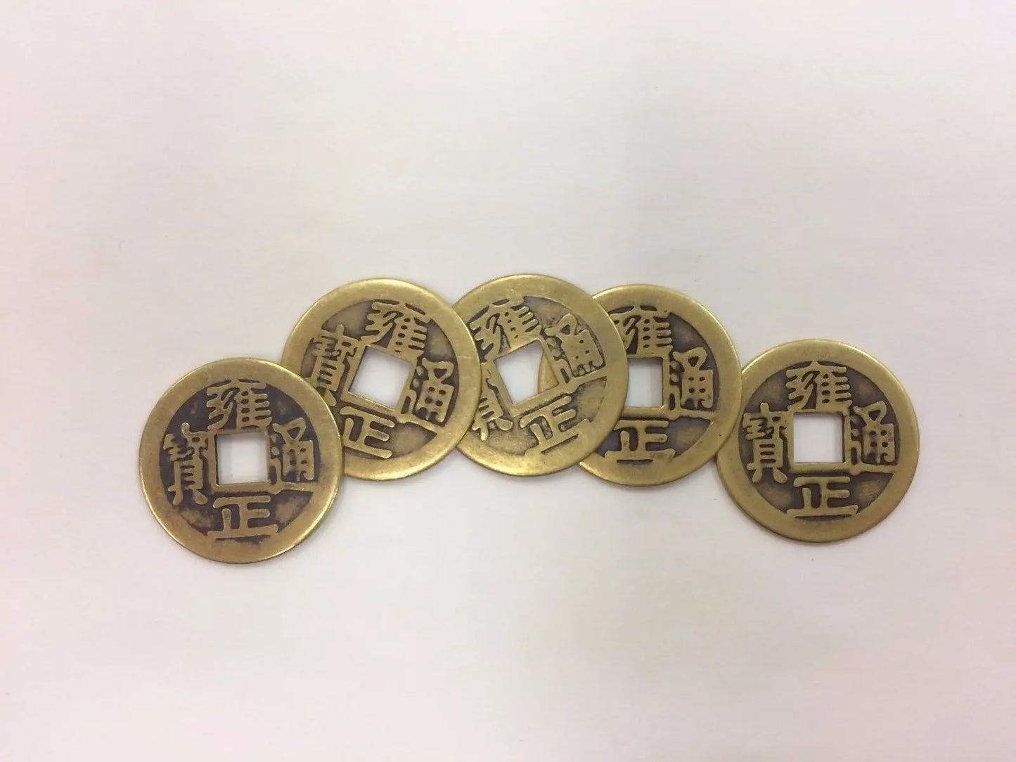 100 Pieces Brass Lucky Coins Chinese Ancient Chinese Coins Fengshui Unbranded/Generic