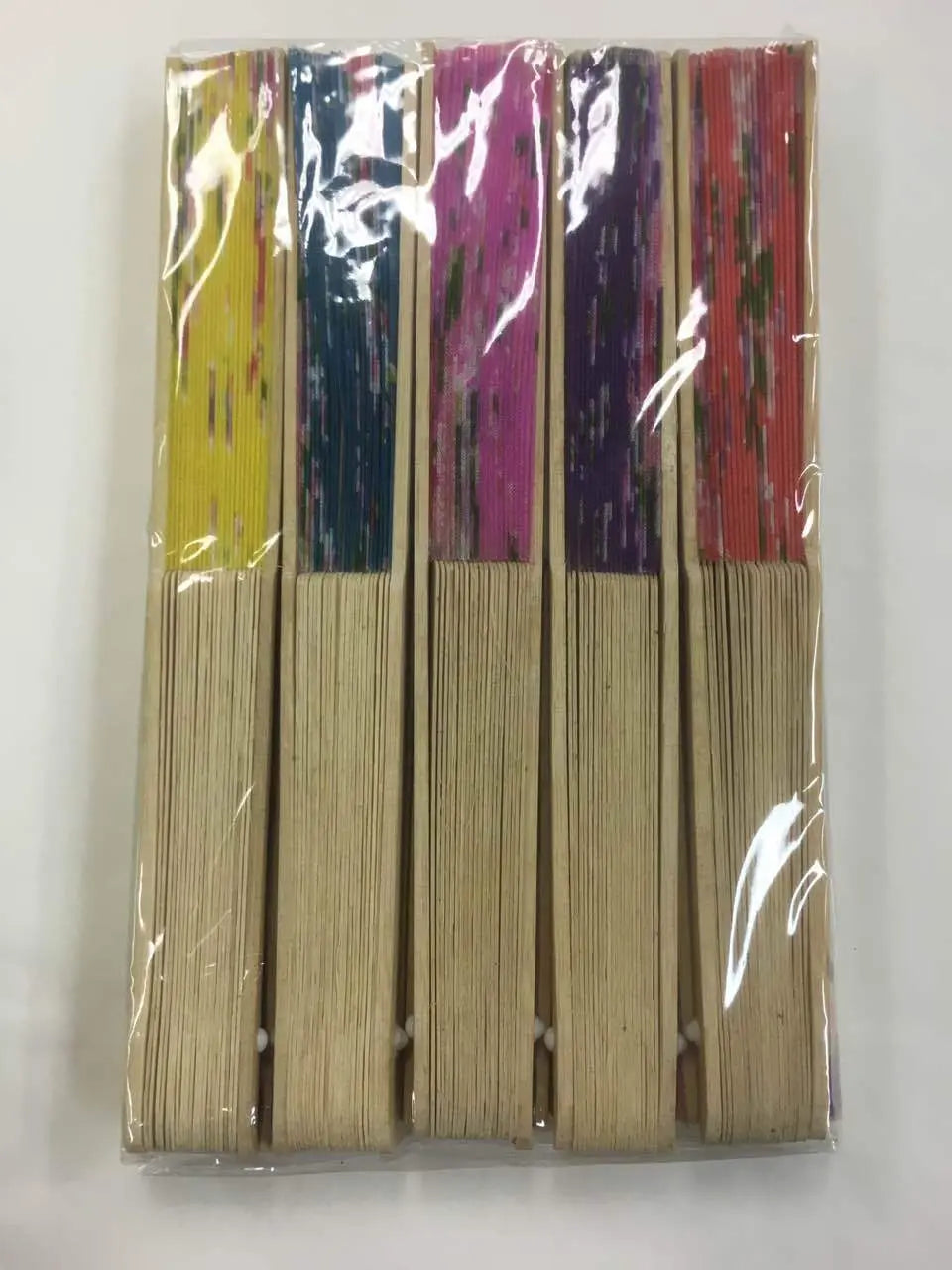 2* Bamboo Silk Fan Hand Folding Fans Outdoor Wedding Party Vintage Gifts everythingbamboo