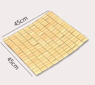 2 Pieces Bamboo Mat Cushion, Use for Chair, Sofa, Car, Table Cool Healthy everythingbamboo