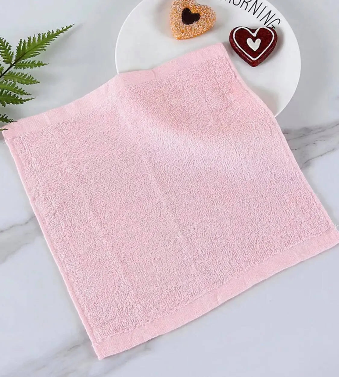 2 X BAMBOO FIBER SQUARE SMALL HAND TOWEL FACE TOWEL SOFT COOL COMFORTABLE everythingbamboo