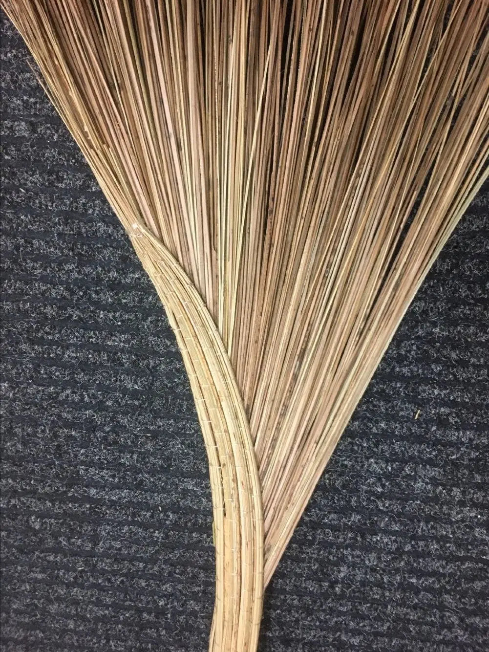2 x Natural bamboo Handmade Brooms Original Convenient Strong Easy Clean bamboo