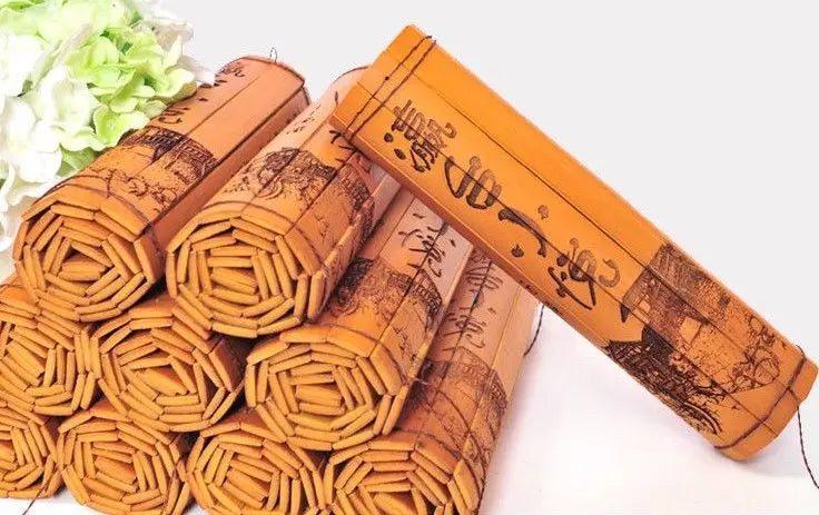 2 x Blank Bamboo Scroll Bamboo Book Bamboo Paper Customize Your Message Gift everythingbamboo