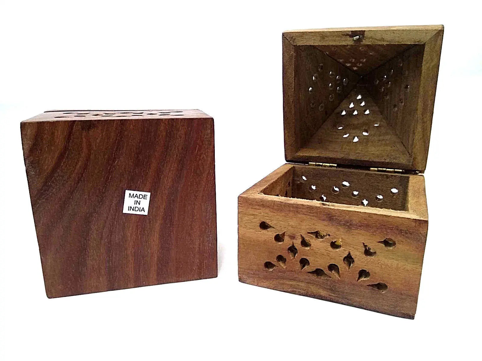 2 x Handmade Wooden Incense Cone Holder Burner Incense Cones Holder Home Décor everythingbamboo