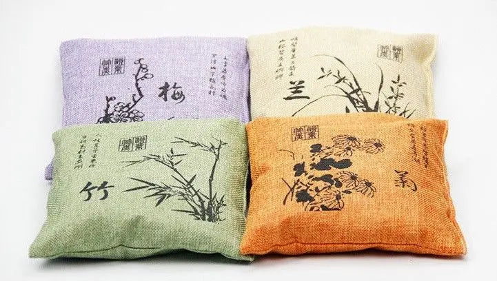 500g Bamboo Charcoal Bag Absorbing Bad Smell Carbon Car Exhausts Air Filter Everythingbamboo