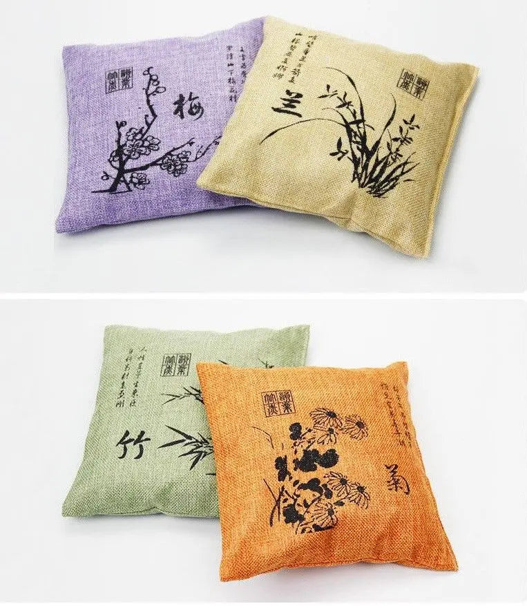 500g Bamboo Charcoal Bag Absorbing Bad Smell Carbon Car Exhausts Air Filter Everythingbamboo