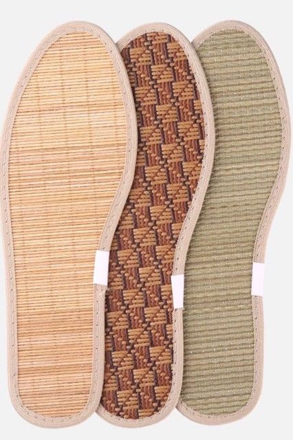 6 Pairs Bamboo Charcoal Fibre Flax Shoe Insole Comfort Dry Anti Odor everythingbamboo