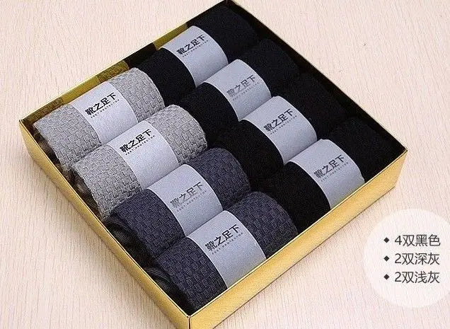 8 Pairs Unisex Bamboo Socks Bamboo Casual Business Home Socks Breathing Comfort feet protector