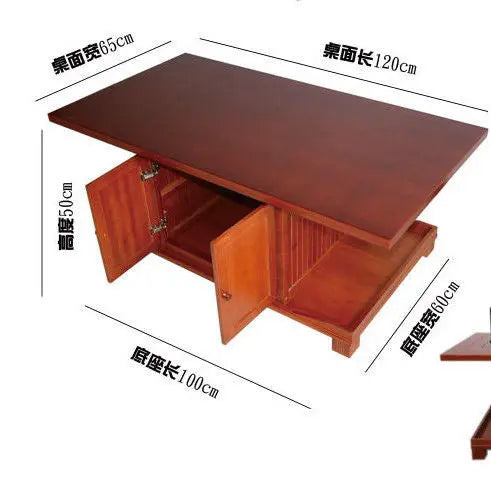 BAMBOO RED WOOD MODERN LUXURY COFFEE TABLE TEA TABLE  EXECUTIVE DESK 竹茶几 Everythingbamboo