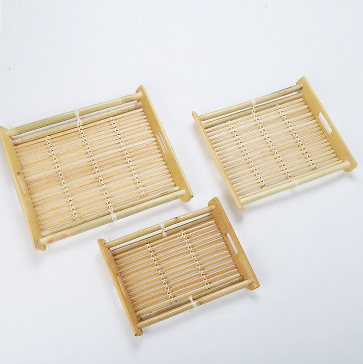 BAMBOO SERVING TRAY Tea Coffee Table Breakfast in Bed Gift Present New Elegant Everythingbamboo