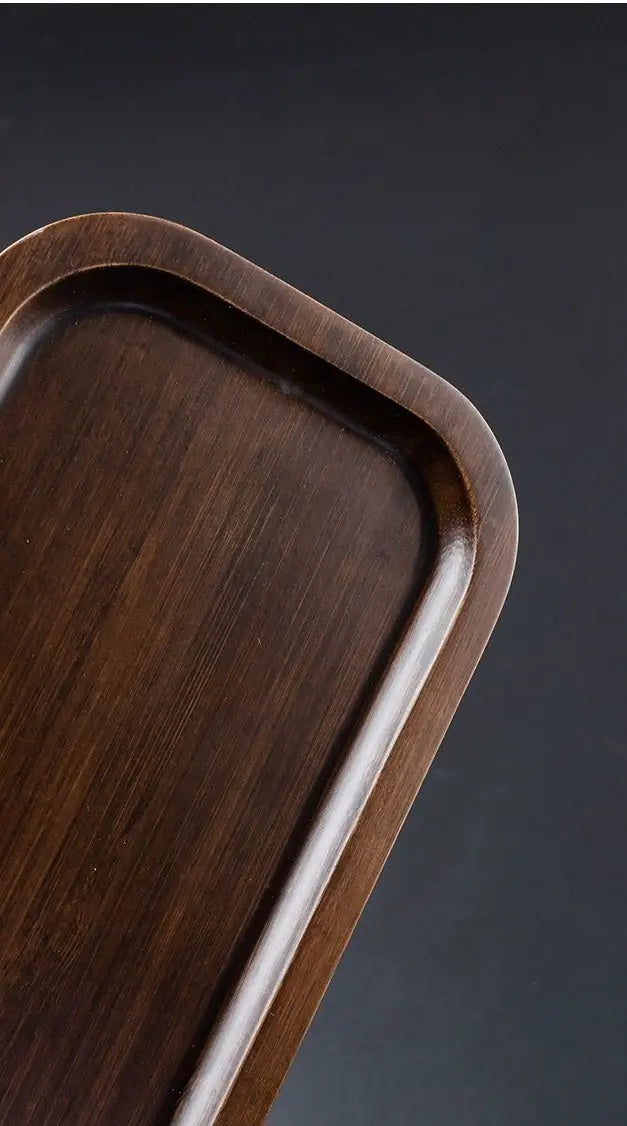 BAMBOO SERVING TRAY Tea Coffee Table Fruit container tea tray Gift Present New EVT03 everythingbamboo