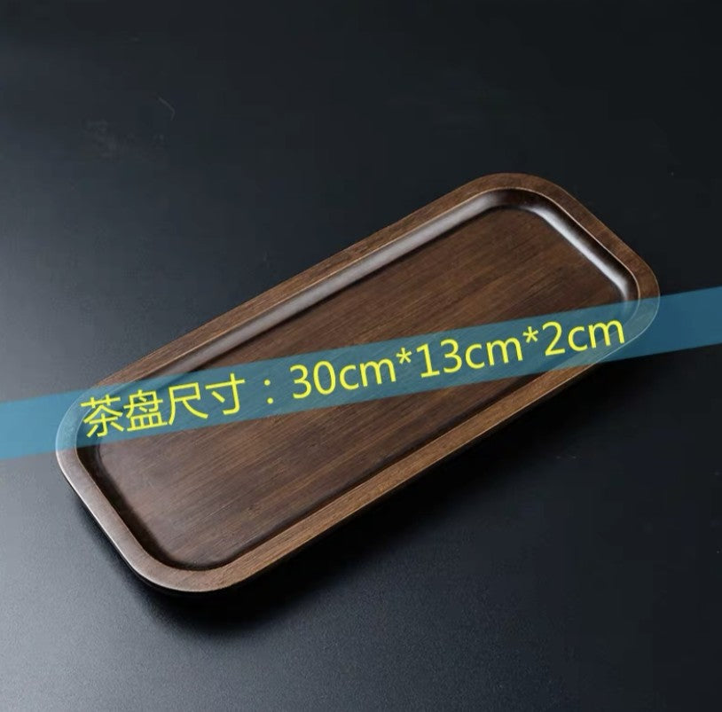 BAMBOO SERVING TRAY Tea Coffee Table Fruit container tea tray Gift Present New EVT03 everythingbamboo