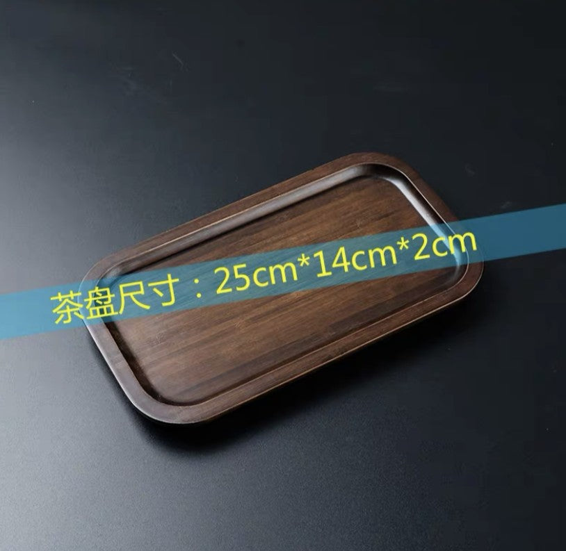 BAMBOO SERVING TRAY Tea Coffee Table Fruit container tea tray Gift Present New EVT03 everythingbamboo