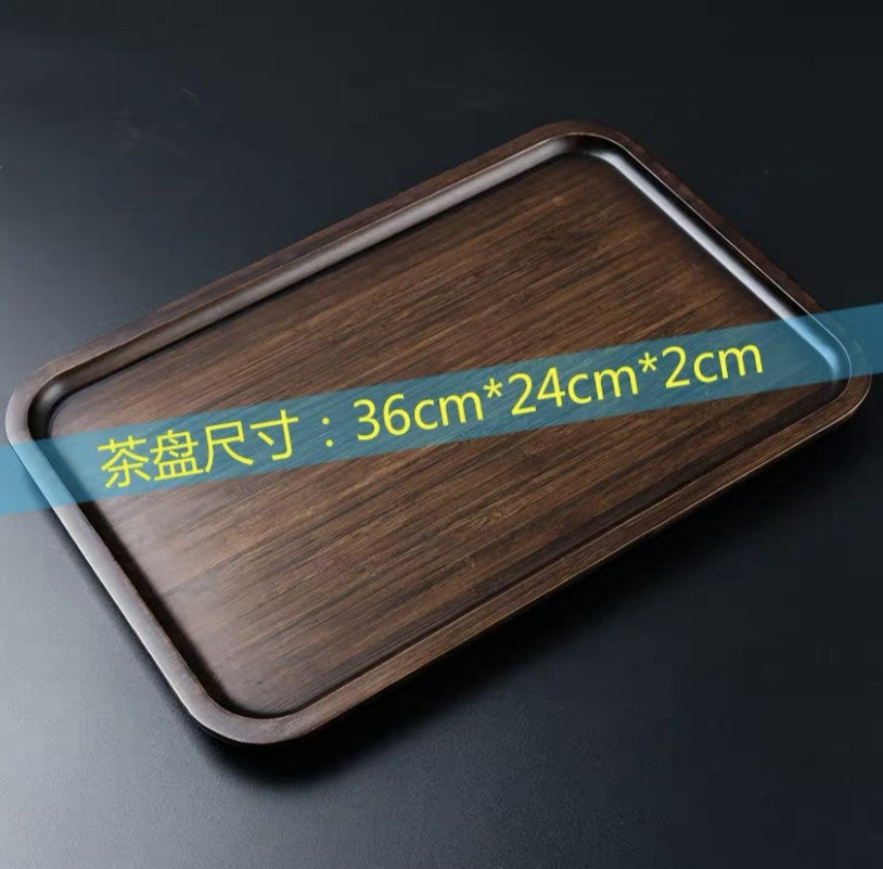 BAMBOO SERVING TRAY Tea Coffee Table Fruit container tea tray Gift Present New EVT03 everythingbamboo