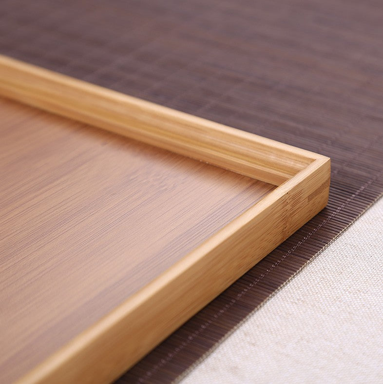 BAMBOO SERVING TRAY Tea Coffee Table Home Cafe Hotel Gift Present New 竹托盘 Everythingbamboo