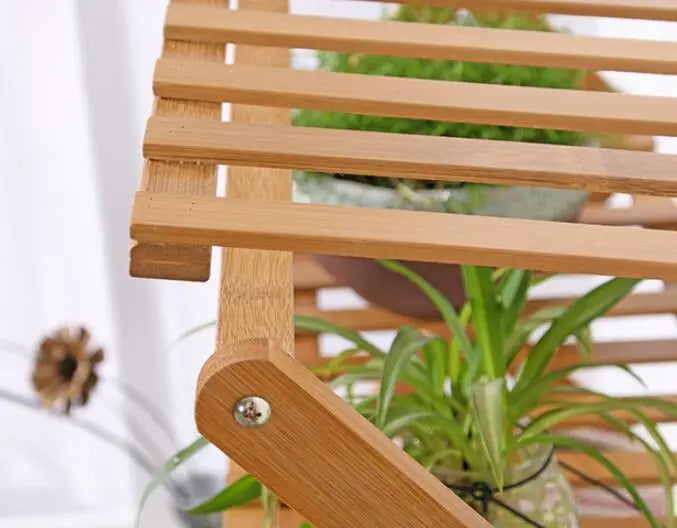 BAMBOO WOODEN SHELF SHOE RACK FOLDING MULTI TIER PLANT STAND STRONG ELEGANT Unbranded