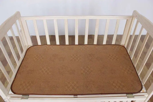Baby Bed Mat Rug Kids Natural Healthy Soft Plants Fabric Cool Summer 儿童冰丝席 everythingbamboo