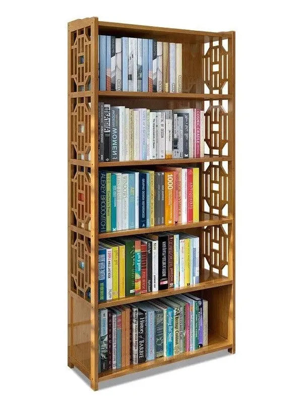 Bamboo Antique Style Cabinet Book Shelf Storage Choice Fantastic AIRITER