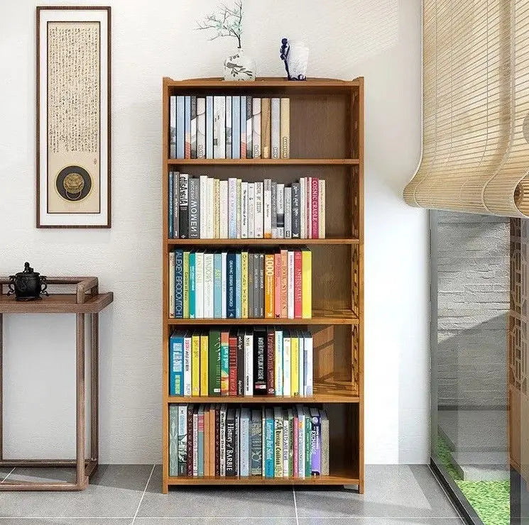 Bamboo Antique Style Cabinet Book Shelf Storage Choice Fantastic AIRITER