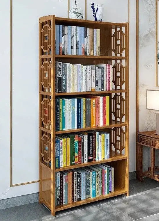 Bamboo Antique Style Cabinet Book Shelf Storage Choice Fantastic AIRITER