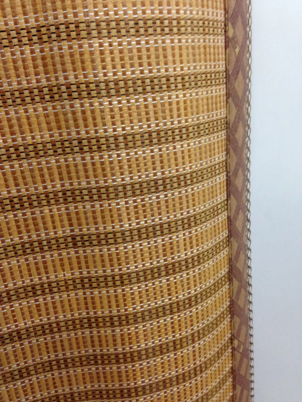 Bamboo Bed Mat Mattress Topper Plus 2 Pillow Covers-3 Pieces All Together 三件套-原色竹席加两个竹枕套 everythingbamboo