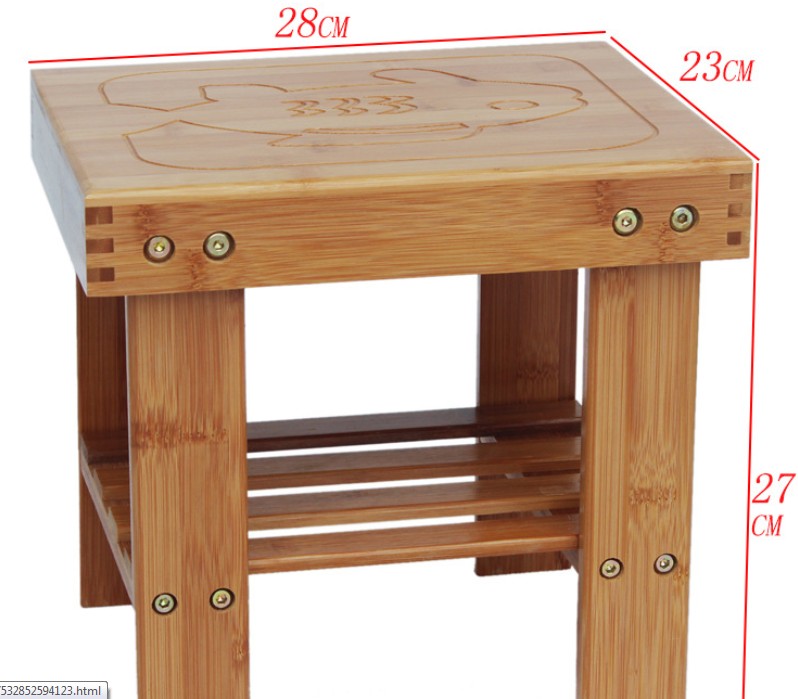 Bamboo Child Stool Rest Stool Fishing Strong, Light Durable, Vase Base Everythingbamboo