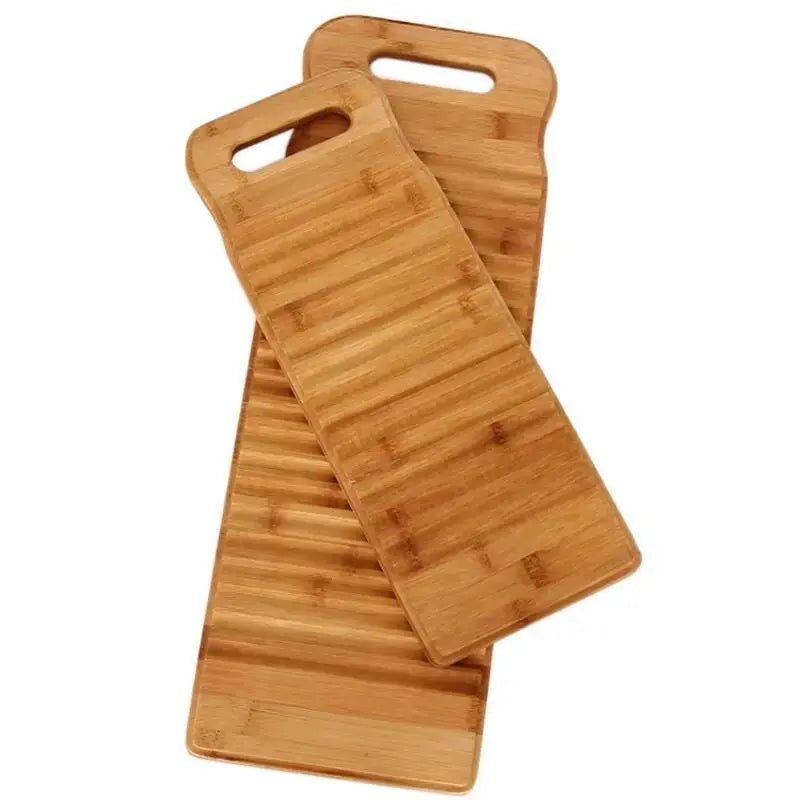 Bamboo Corrugated Laundry Washing Cleaning Hand-Washed Clothes Washboard EverythingBamboo