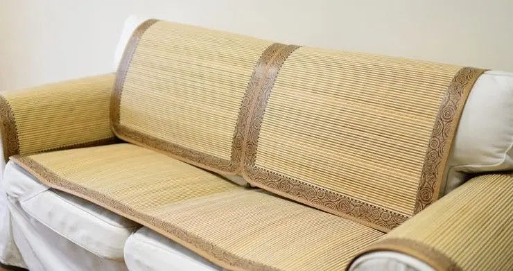Bamboo Couch Sofa Mat Cushion Both Sizes, Car, Table Cool Summer Healthy everythingbamboo