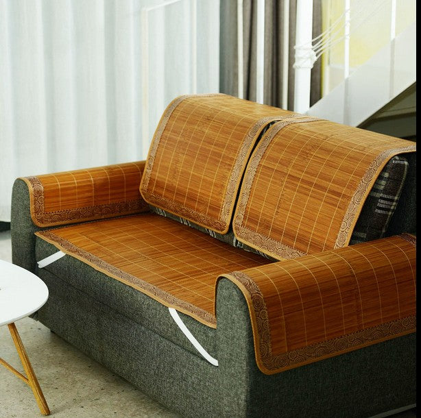 Bamboo Couch Sofa Mat Cushion Both Sizes, Car, Table Cool Summer Healthy everythingbamboo