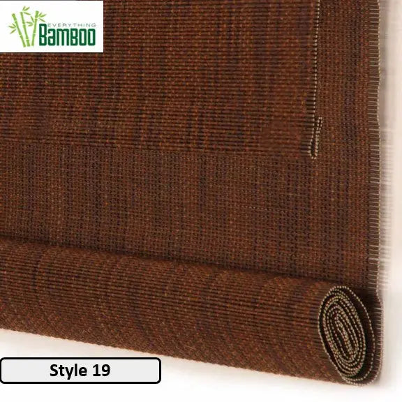 Bamboo Curtain Bamboo Screen Blind Rolling Curtain Panel Privacy Custom Size BCB01 everythingbamboo