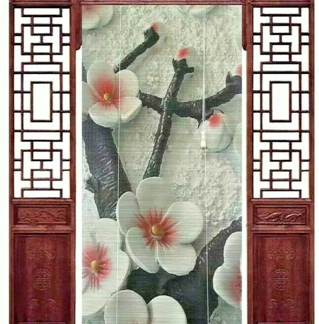 Bamboo Curtain & Screen Blind Rolling Curtain Panel Privacy Custom Size Picure everythingbamboo