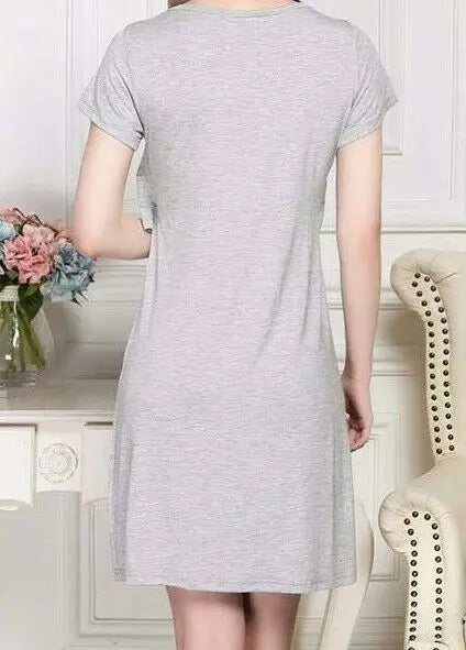 Bamboo Fiber Breast Feeding Nursing Maternity Dress Privacy Comfortable everythingbamboo