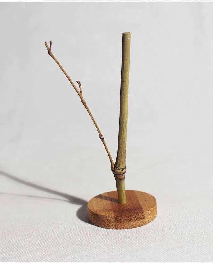 Bamboo Handcrafted Handmade Dragonfly on Stick Decoration Creative Artwork everythingbamboo