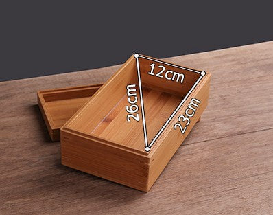 Bamboo Jewellery Box Rings Necklace Storage Organiser Creative Business Gift Box everythingbamboo