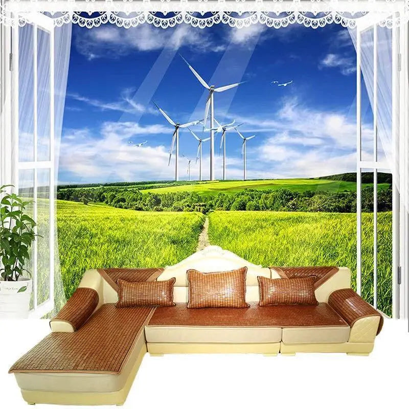 Bamboo Mat Brick Style Cushion Chair, Sofa, Car, Table Cool Healthy 麻将凉席沙发椅车座垫 everythingbamboo