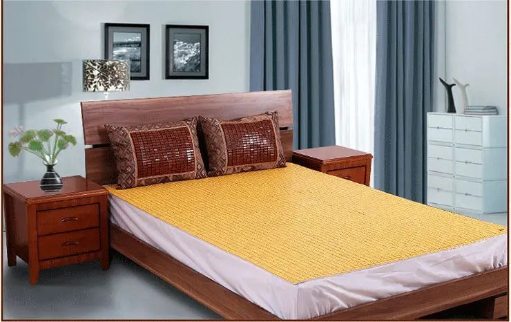 Bamboo Mat Cool Mat Mahjong Like Mat Sheet Rug Carpet Cool 竹麻将席 竹席 竹凉席 凉席 竹块凉席 BMR11 everythingbamboo