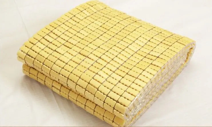 Bamboo Mat Cool Mat Mahjong Like Mat Sheet Rug Carpet Cool 竹麻将席 竹席 竹凉席 凉席 竹块凉席 BMR11 everythingbamboo