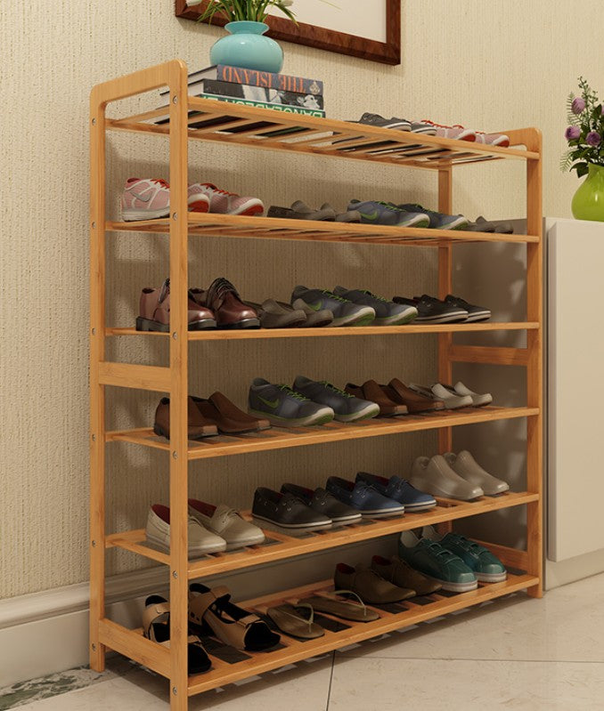 Bamboo Multi-level Shoe Racks Book Shelf Bamboo Bar Shelves Bamboo Storage Everythingbamboo