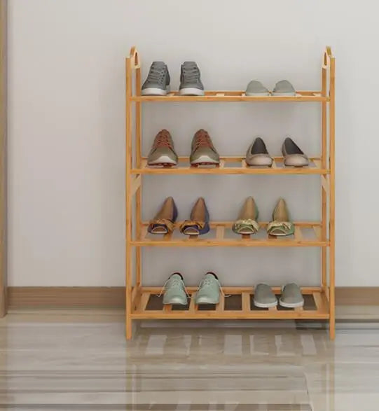 Bamboo Multi-level Shoe Racks Book Shelf Bamboo Bar Shelves Bamboo Storage Everythingbamboo