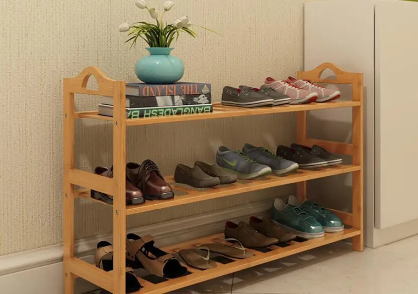 Bamboo Multi-level Shoe Racks Book Shelf Bamboo Bar Shelves Bamboo Storage Everythingbamboo