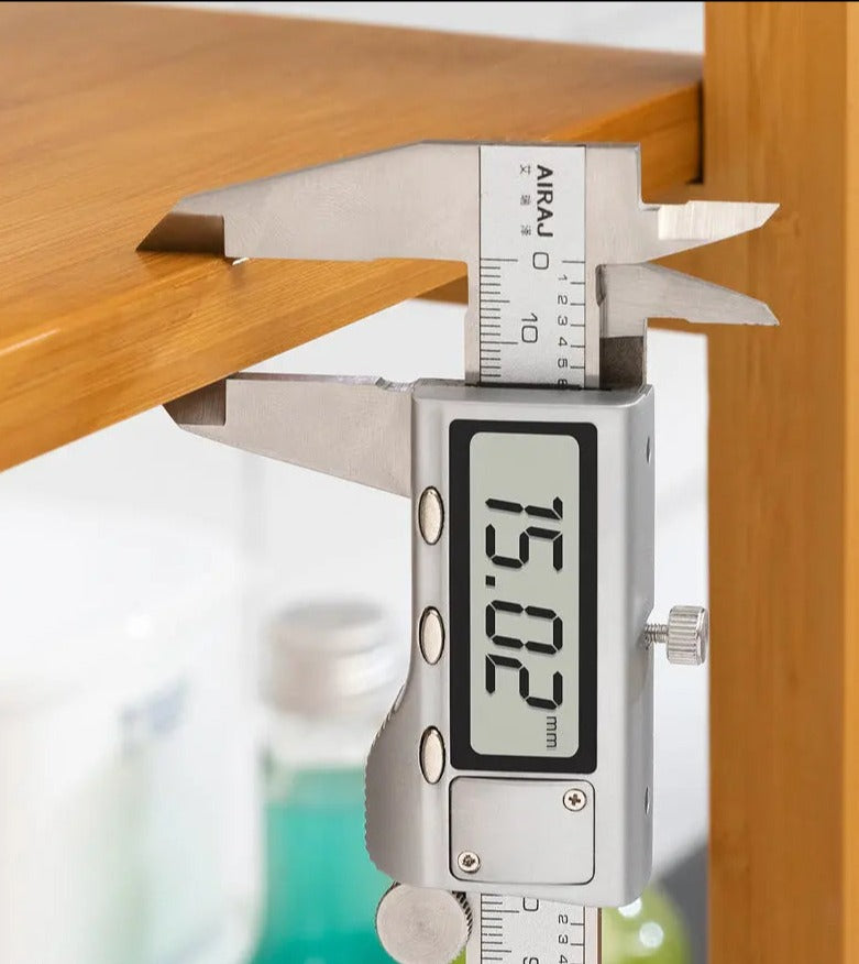 Bamboo Multiple Shelf Kitchen Storage Rack Bamboo Rack Microwave Rack Holder everythingbamboo