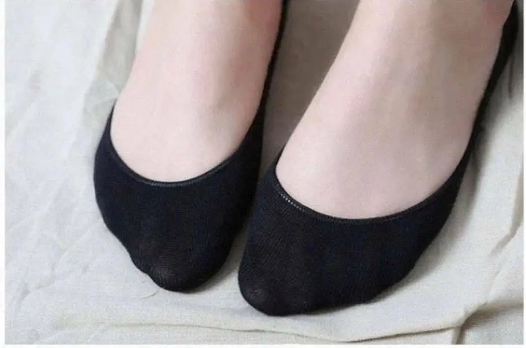 Bamboo Socks 5 Pairs Women Bamboo Fiber Invisible Socks Breathable Soft Nonslip everythingbamboo