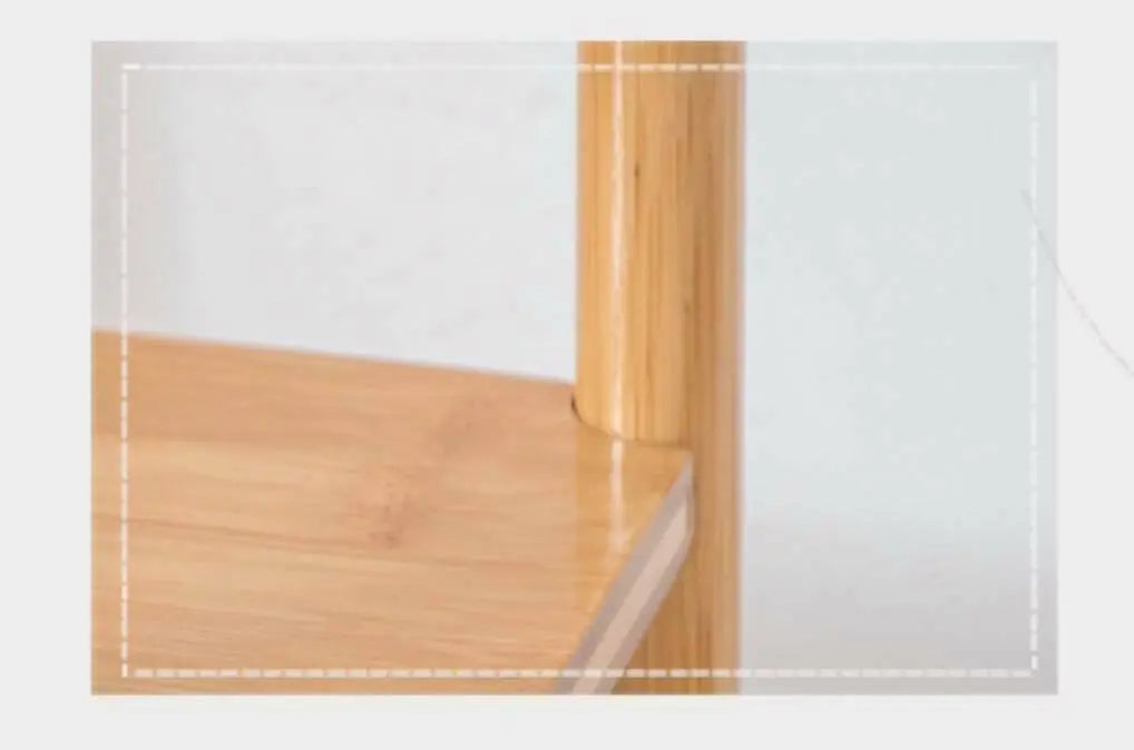 Bamboo Table Portable Coffee Side Table Cart With Wheels Food Car Trolley Table everythingbamboo