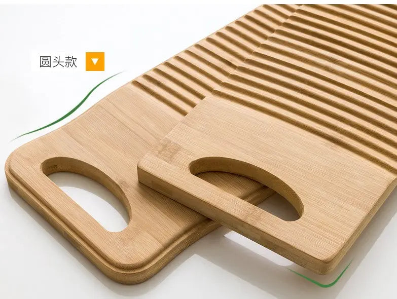 Bamboo Washboard Corrugated Laundry Board Hand-washed Clothes Washboard everythingbamboo