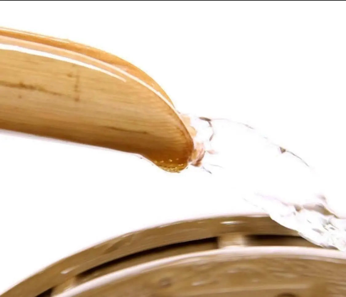 Bamboo Water Fountain Handmade Handcrafted Boat Water Feature Spinning Wheels everythingbamboo