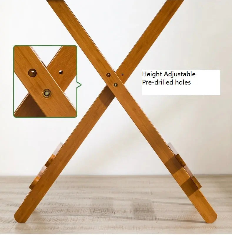 Bamboo Wooden Table Stool Foldable Dining Study Picnic Camping Handy Indoor Outdoor everythingbamboo