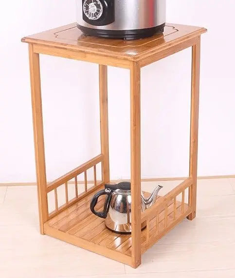 Bamboo multiple shelves storage choice in Kitchen, flower shelf, multiple use everythingbamboo