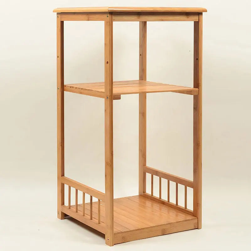 Bamboo multiple shelves storage choice in Kitchen, flower shelf, multiple use everythingbamboo